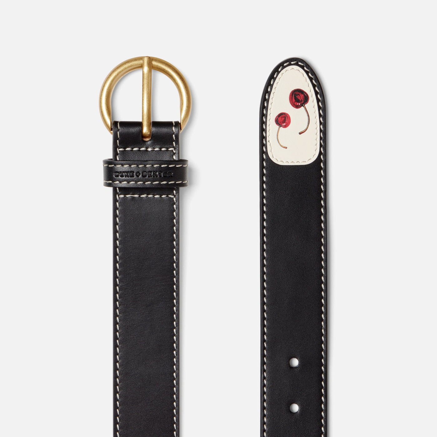Ellis Cherry Belt | DUKE + DEXTER