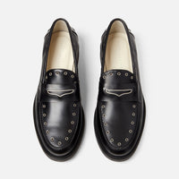 Wilde Silver Rivet Penny Loafer - Men's