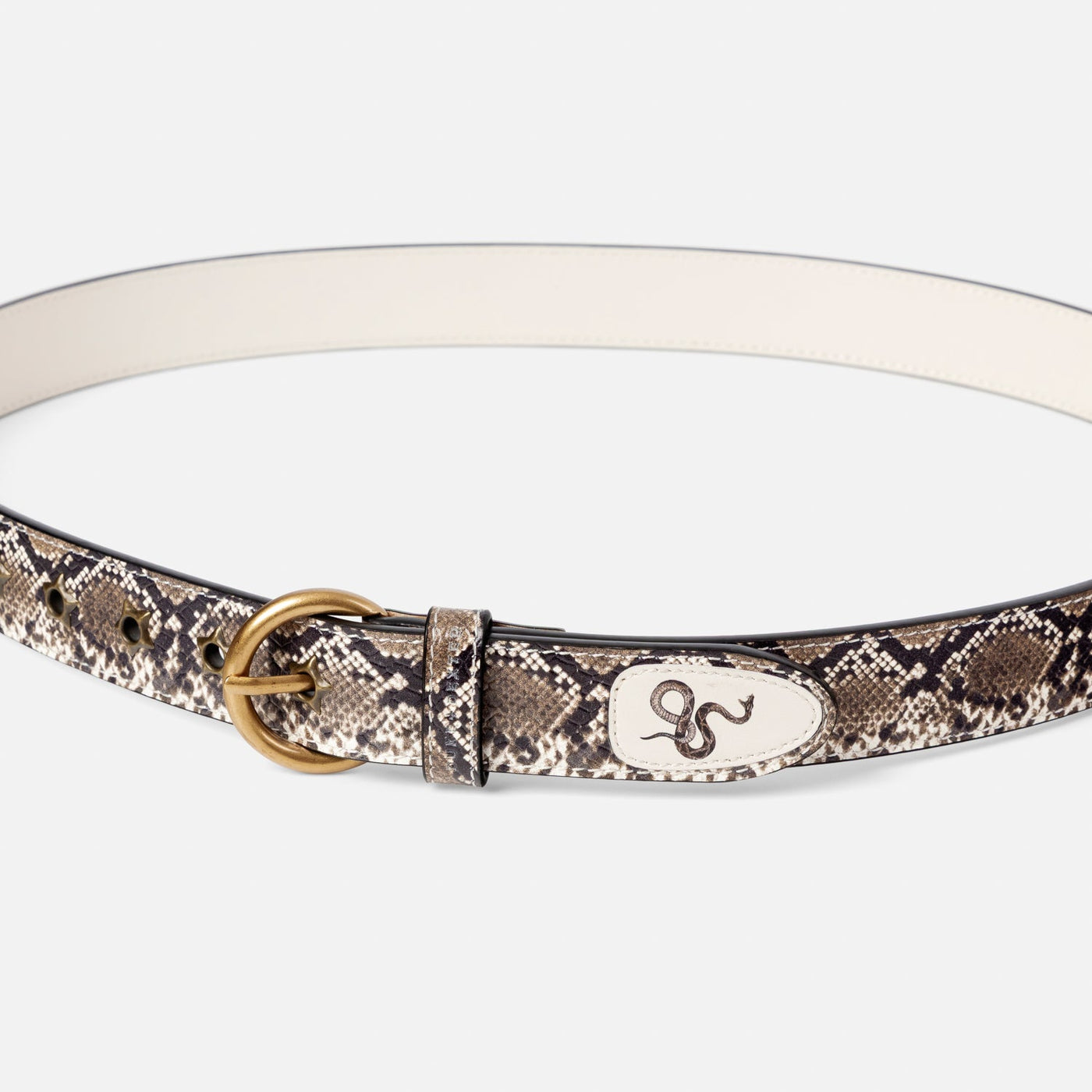 Ellis Brown Snake Belt | DUKE + DEXTER display picture 3