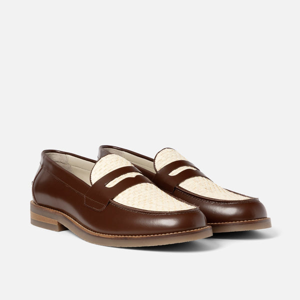 Peso Basket Weave Penny Loafer - Men's