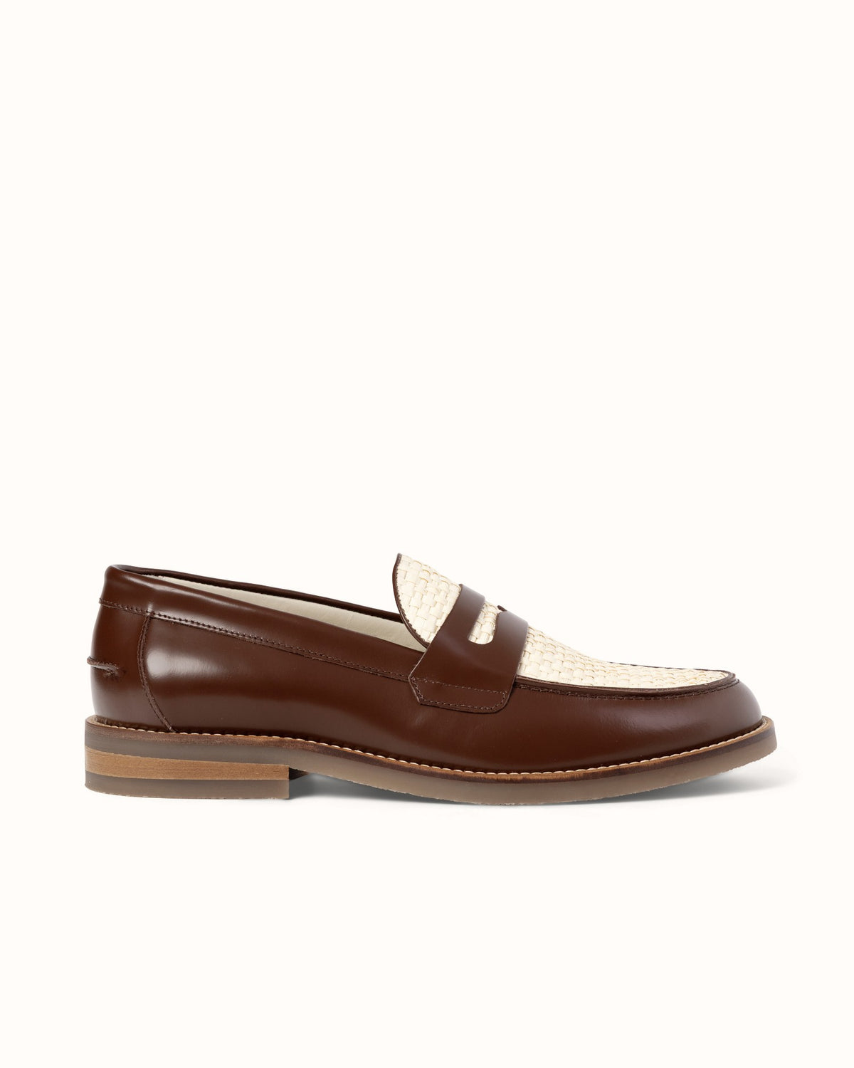 Peso Basket Weave Penny Loafer - Men's
