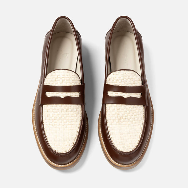 Peso Basket Weave Penny Loafer - Men's
