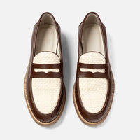 Peso Basket Weave Penny Loafer - Men's