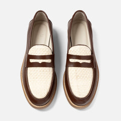 Peso Basket Weave Penny Loafer - Men's