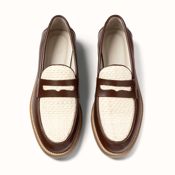 Peso Basket Weave Penny Loafer - Men's