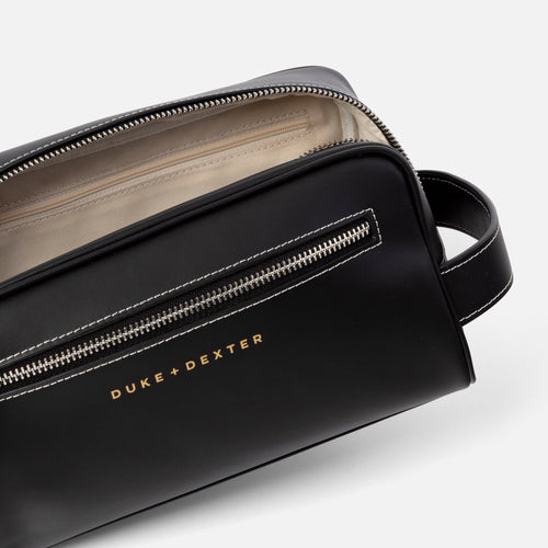 Mason Pin Up Leather Printed Washbag