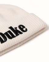 Duke Cream Beanie