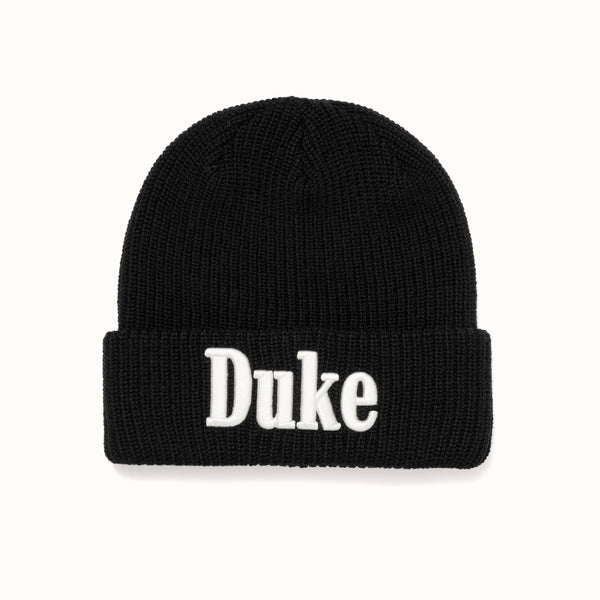 Duke Black Beanie