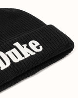 Duke Black Beanie