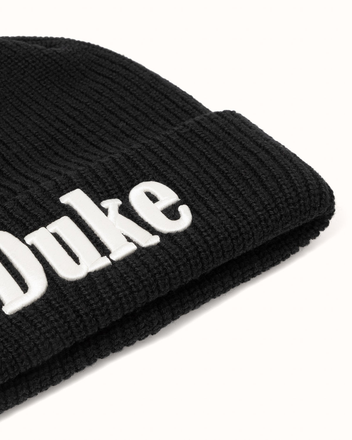 Duke Black Beanie