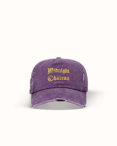 Midnight Chateau Washed Purple Cap