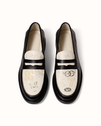 Wilde Midnight Chateau Sketch Penny Loafer - Men's