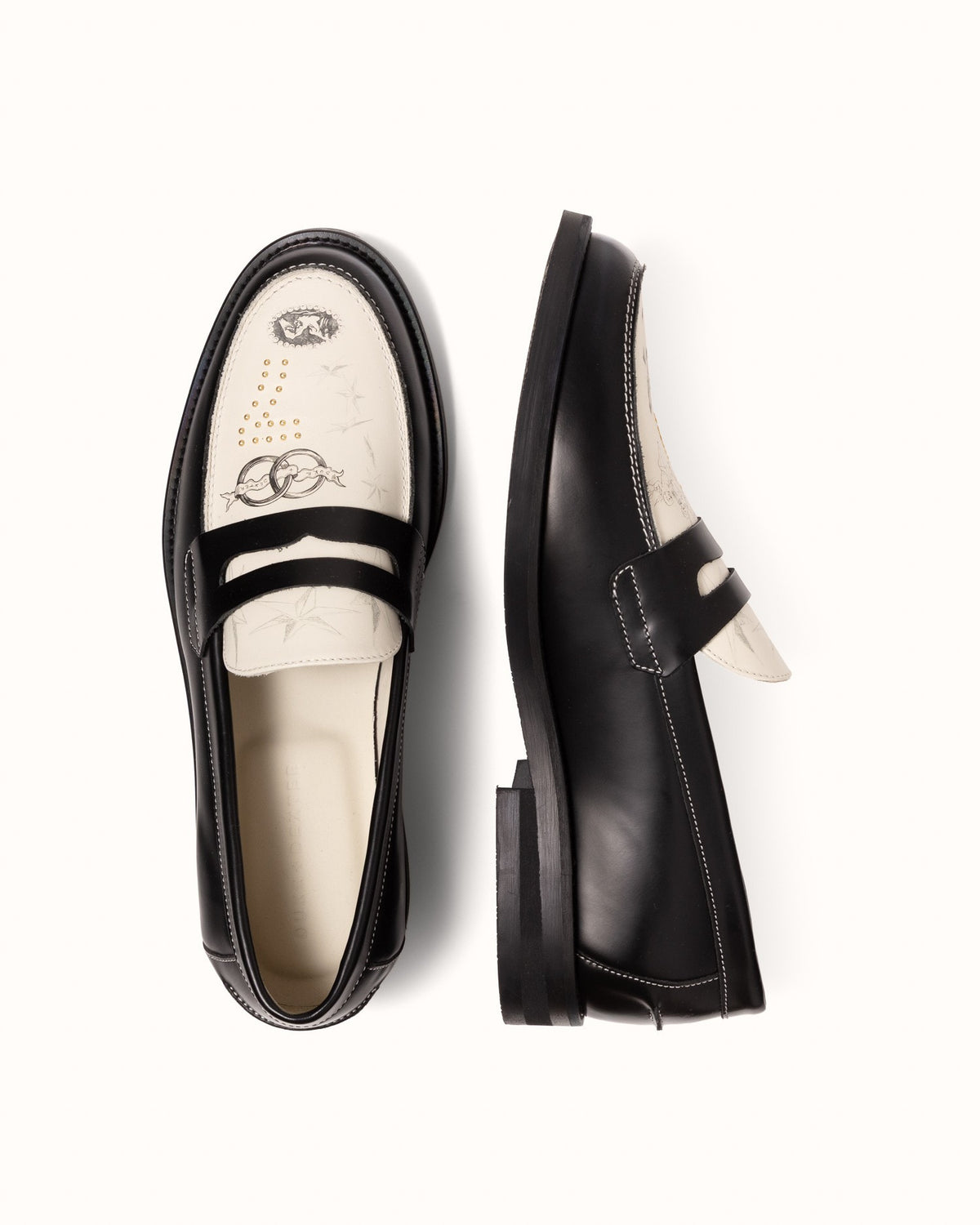Wilde Midnight Chateau Sketch Penny Loafer - Men's