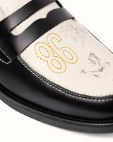 Wilde Midnight Chateau Sketch Penny Loafer - Men's