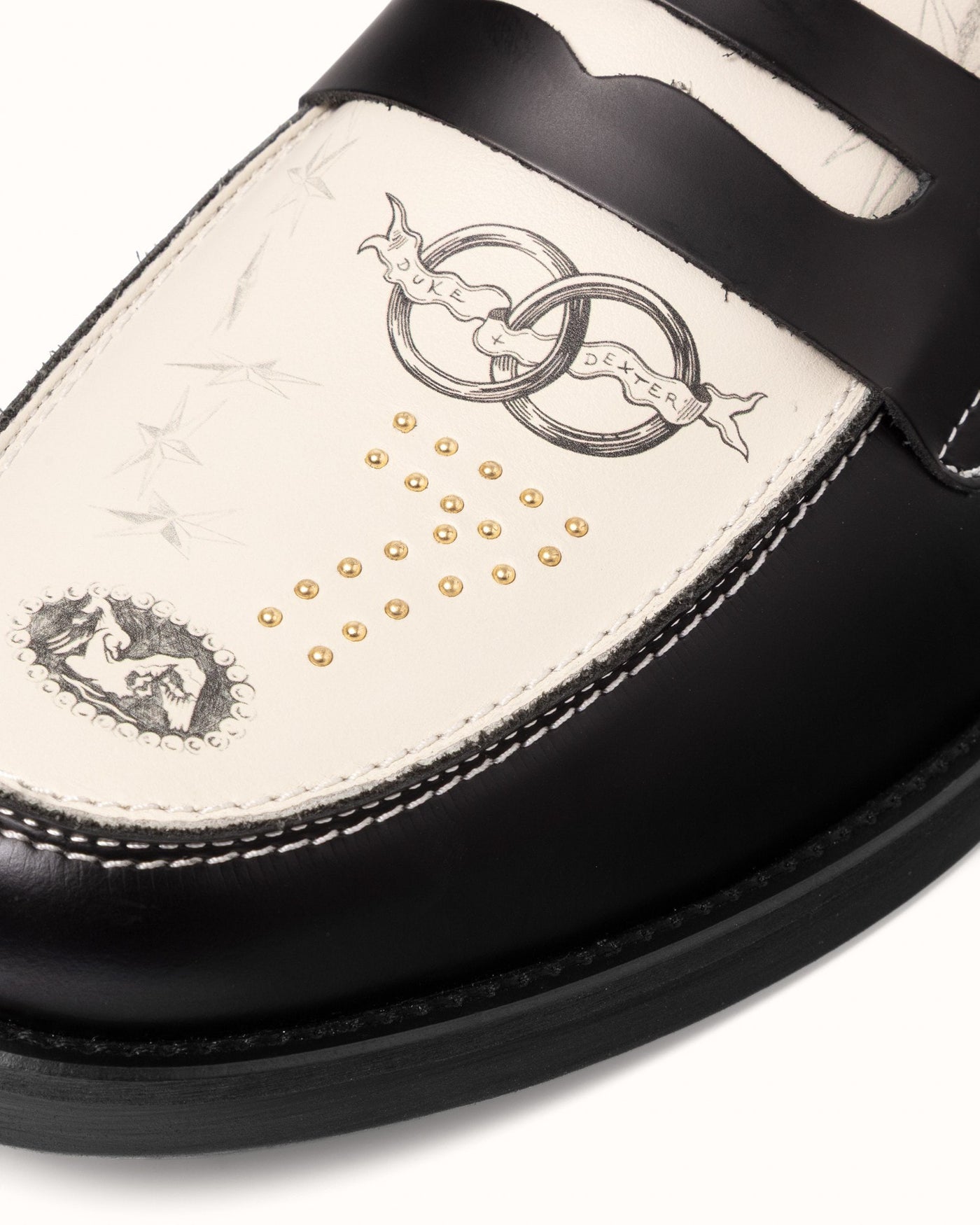 Wilde Midnight Chateau Sketch Penny Loafer - Men's | DUKE + DEXTER