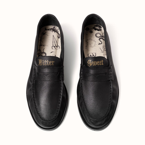 Ezra Bitter Sweet Ruched Loafer - Men's