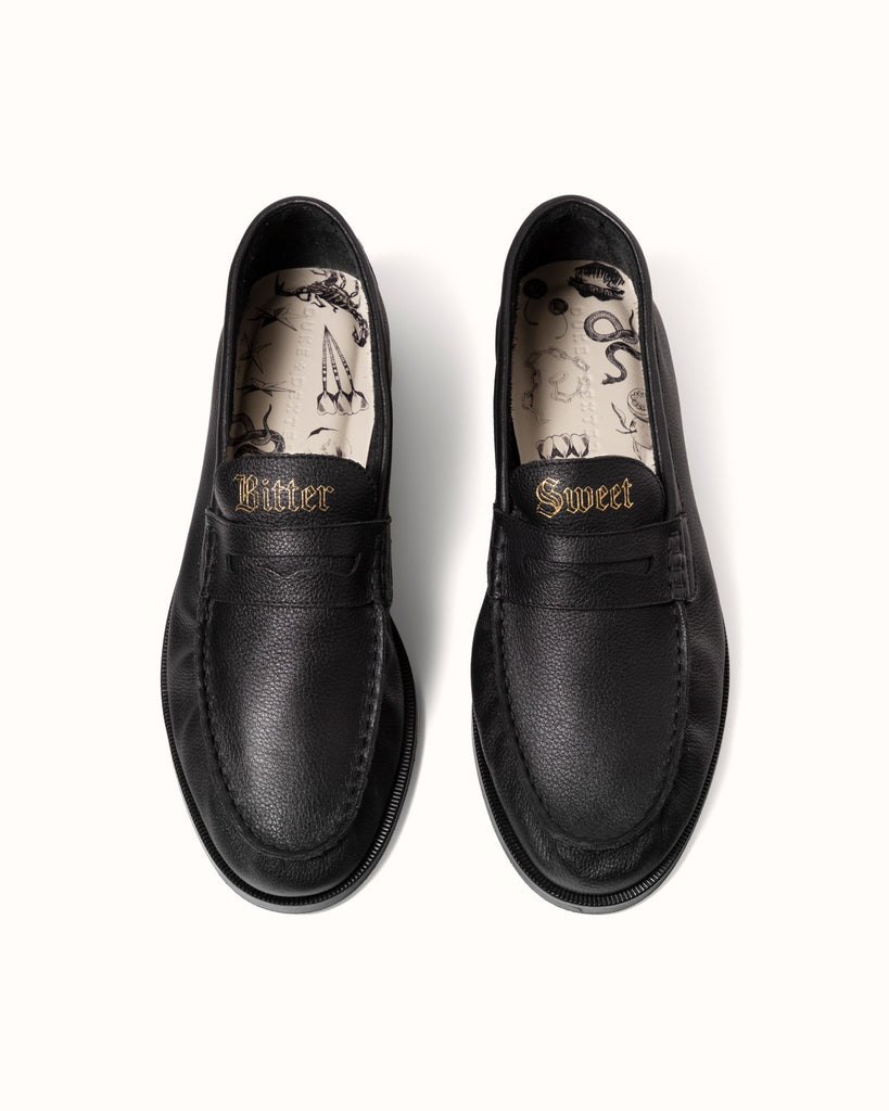 Ezra Bitter Sweet Ruched Loafer