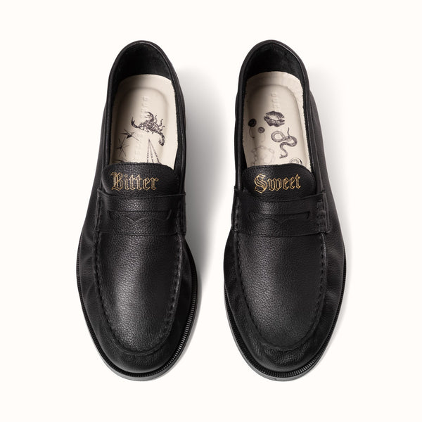 Ezra Bitter Sweet Ruched Loafer - Men's