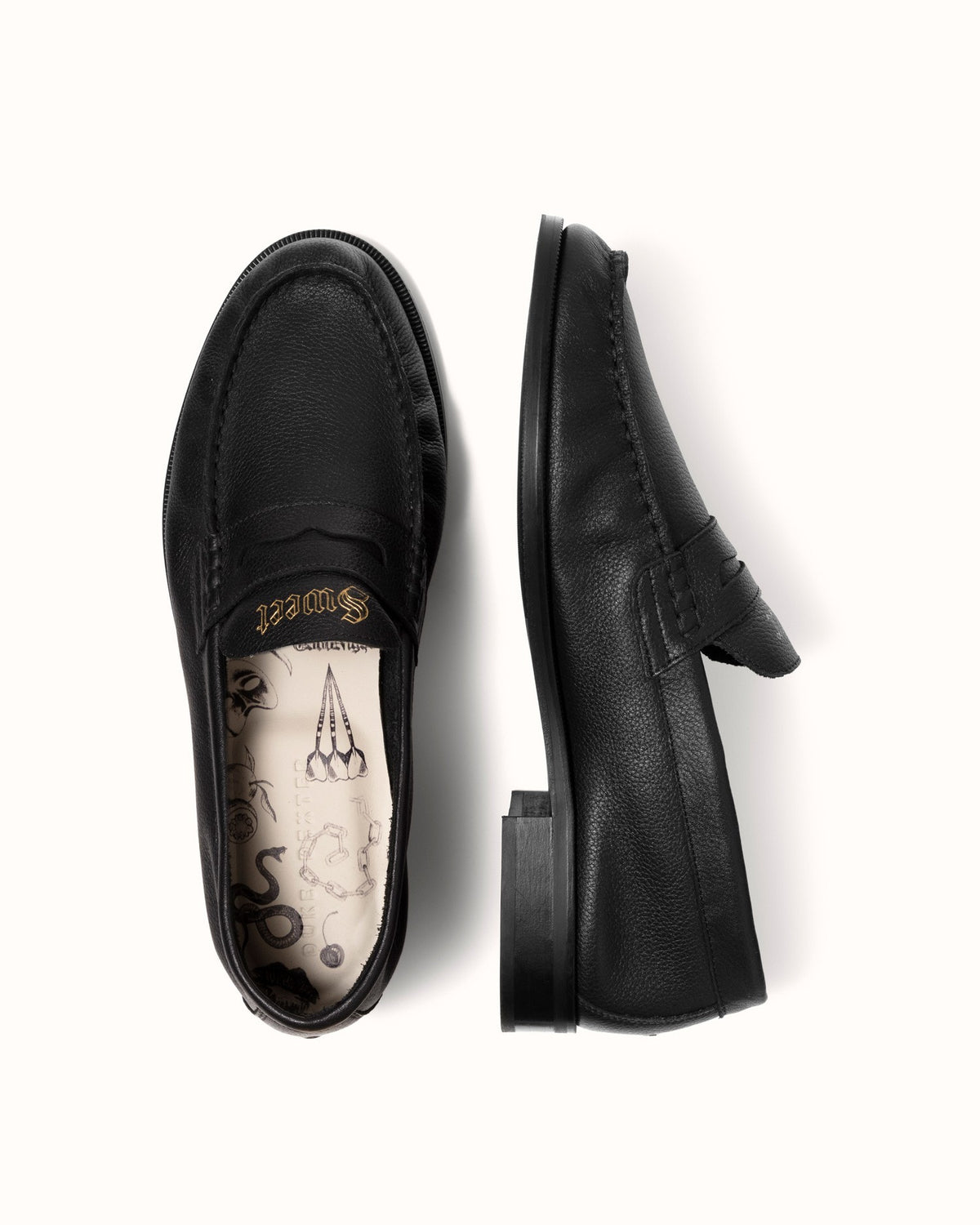 Ezra Bitter Sweet Ruched Loafer - Men's