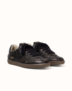 Plus Duke Black Distressed Sneaker - Men's