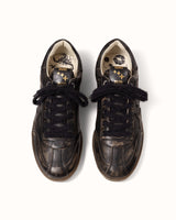 Plus Duke Black Distressed Sneaker - Men's