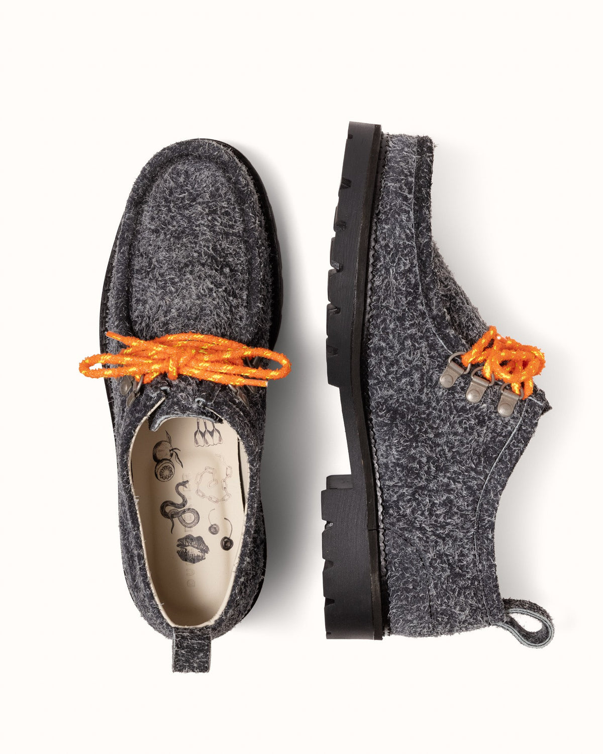 Moby Slate Hairy Suede Hiker Boot - Men's