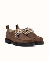 Moby Brown Distressed Hiker Boot - Men's