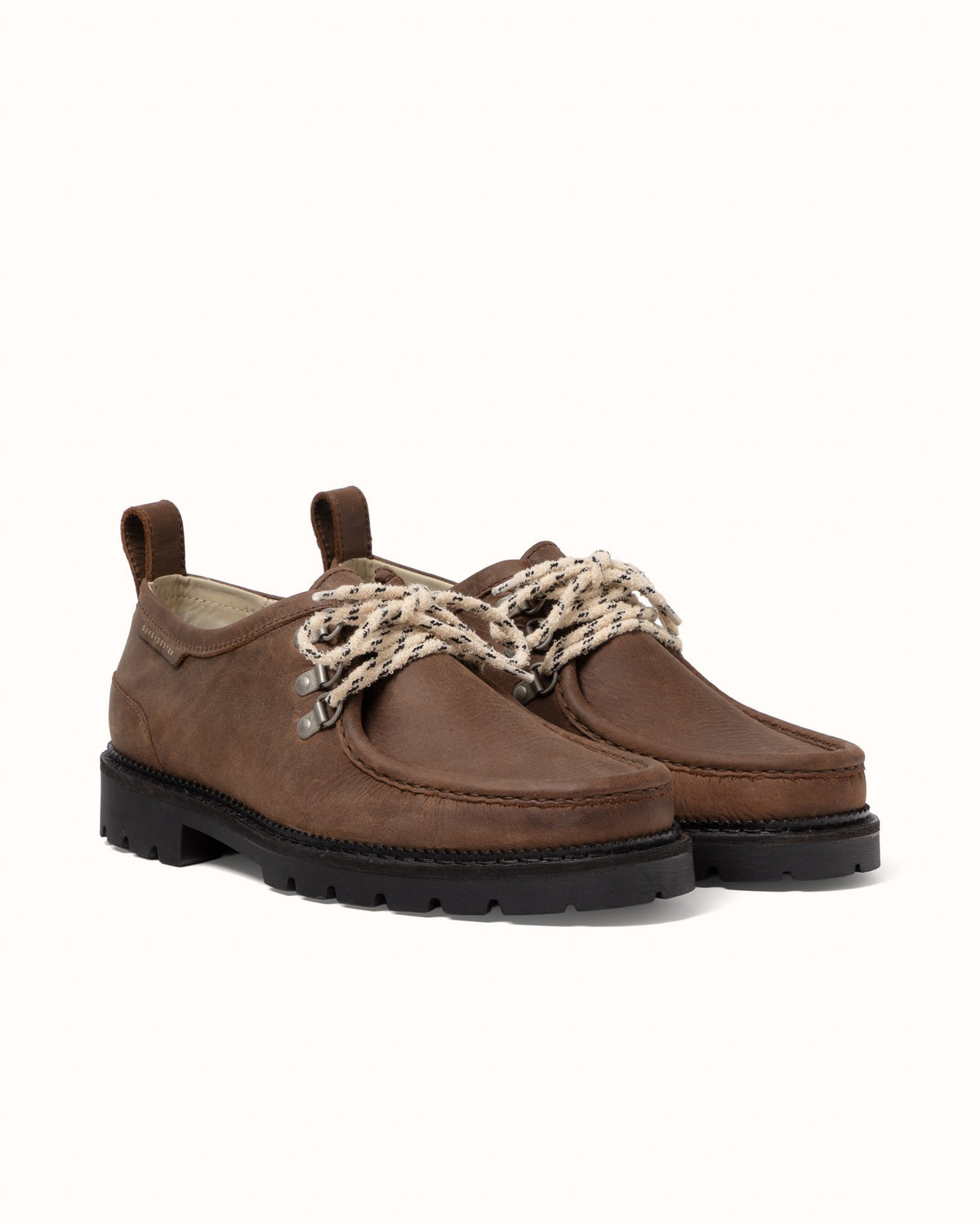 Moby Brown Distressed Hiker Boot - Men's