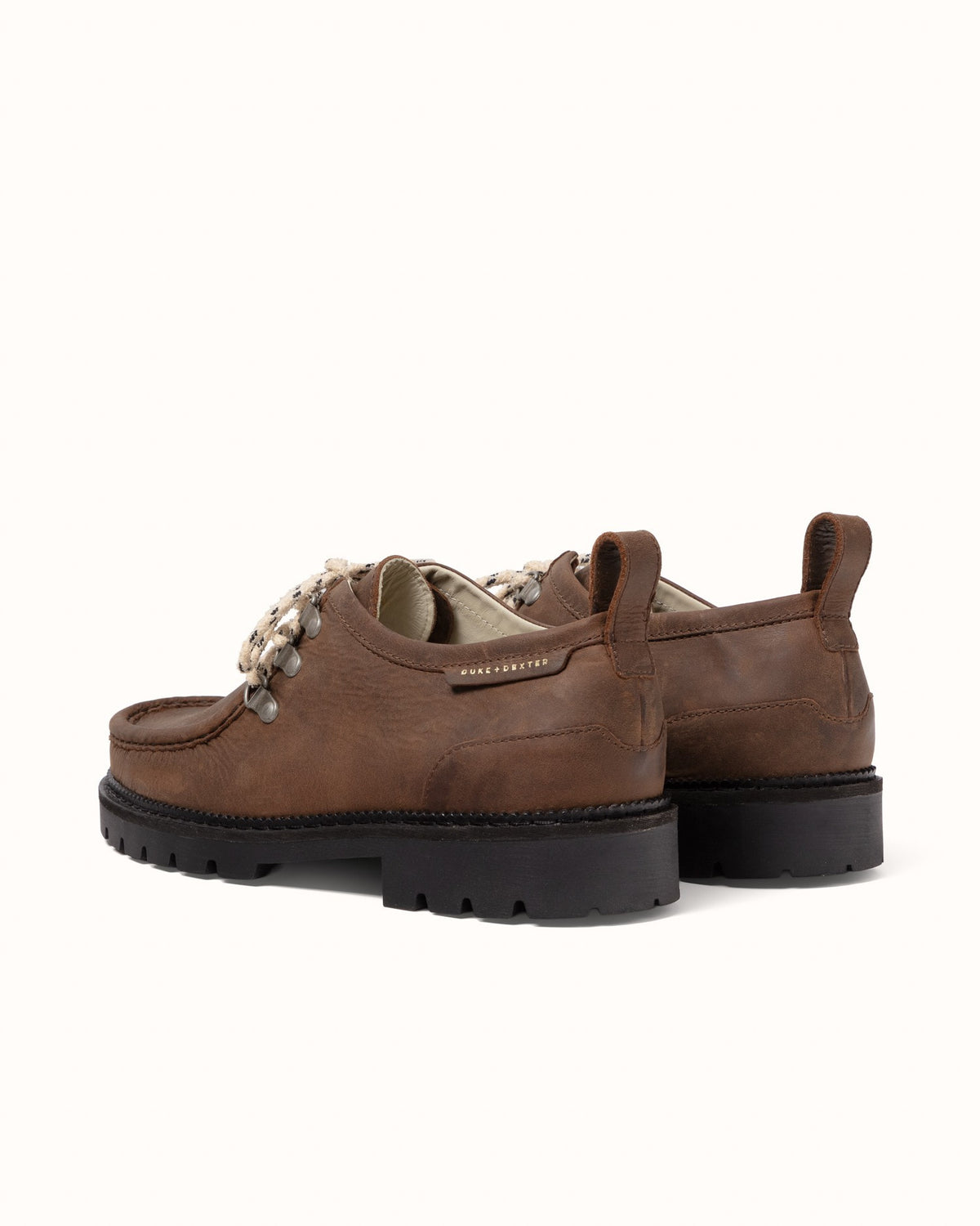 Moby Brown Distressed Hiker Boot - Men's