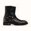 Harley Black Distressed Biker Boot - Women's
