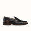 Wilde Black Distressed Penny Loafer - Men's