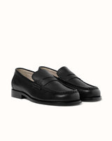 Willis Black Penny Loafer - Men's