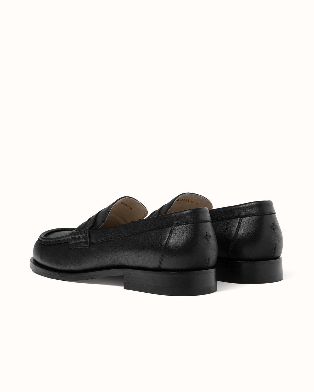Willis Black Penny Loafer - Men's