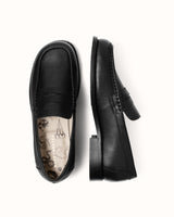 Willis Black Penny Loafer - Men's
