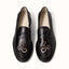 Wilde Black Snake Penny Loafer - Men's