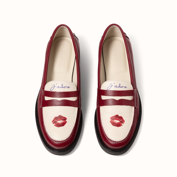 Wilde Red Kiss Penny Loafer - Women's