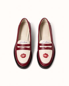 Wilde Red Kiss Penny Loafer - Women's