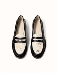 Wilde Midnight Chateau Sketch Penny Loafer - Women's