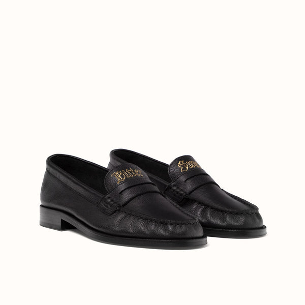 Ezra Bitter Sweet Ruched Loafer - Women's