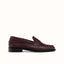 Ezra Burgundy Ruched Loafer - Women's