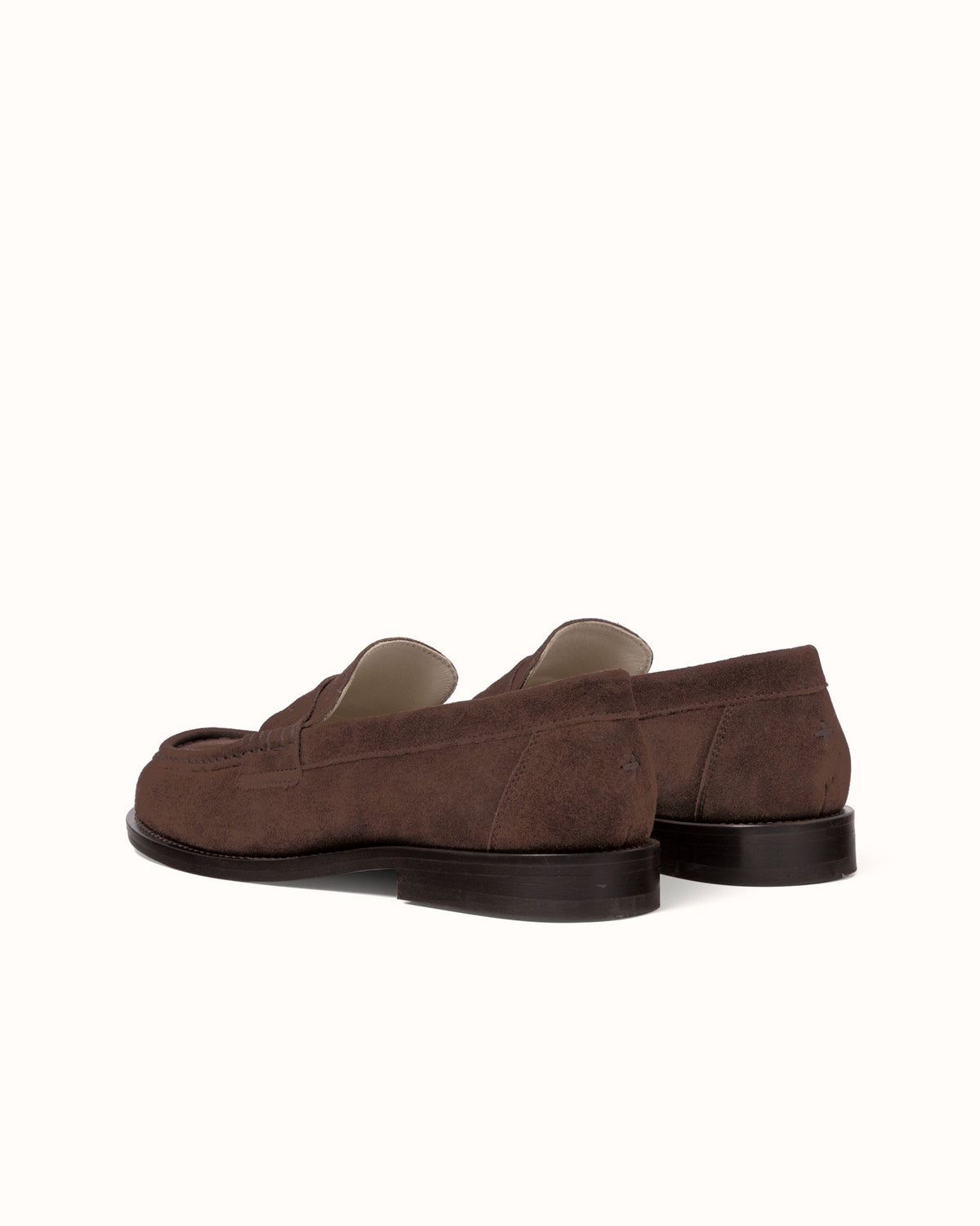 Willis Chocolate Suede Penny Loafer - Women's