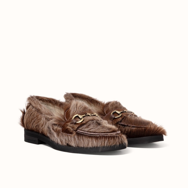Wilde Hair-On Plus Bit Loafer - Women's