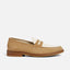 Wilde Beige + White Suede Penny Loafer - Men's