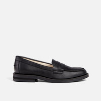 Wilde Black Vegan Penny Loafer - Women's