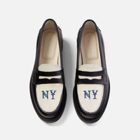 Wilde NY Black + White Penny Loafer - Women's