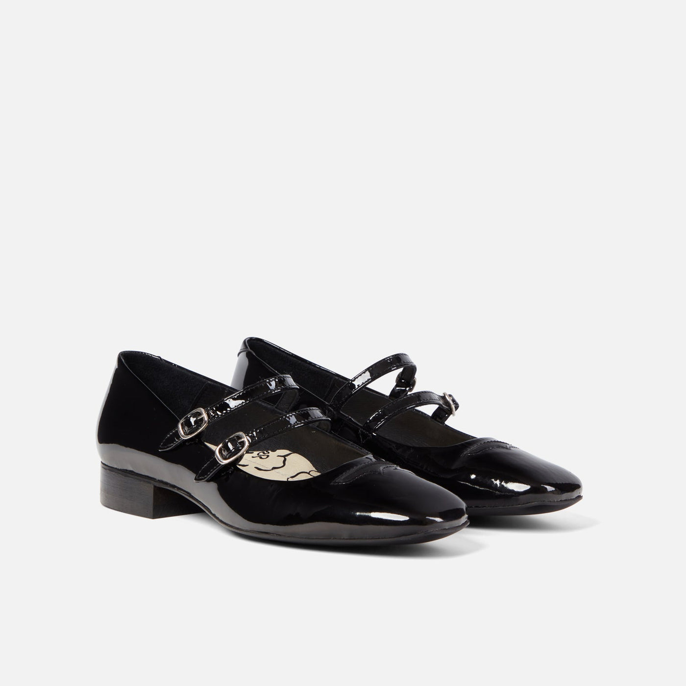 Ruby Black Patent Mary Jane - Women's | DUKE + DEXTER