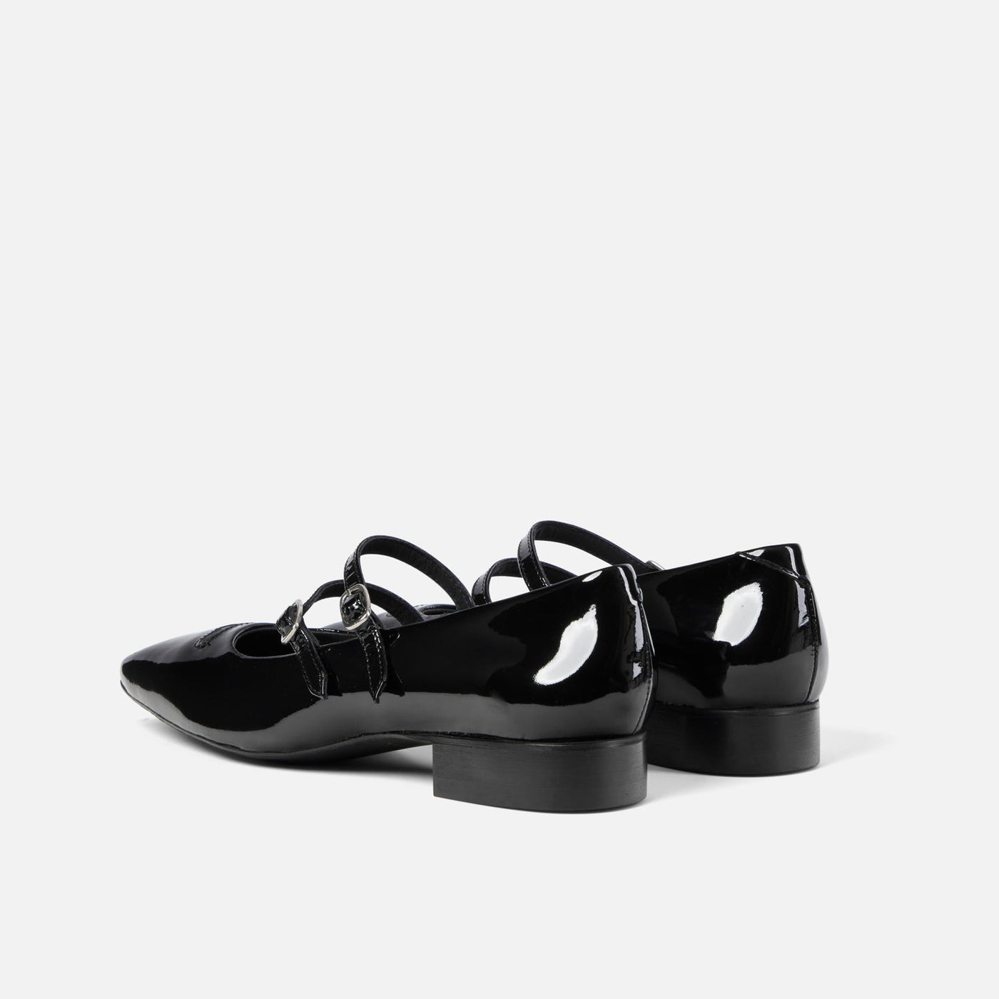 Ruby Black Patent Mary Jane - Women's | DUKE + DEXTER
