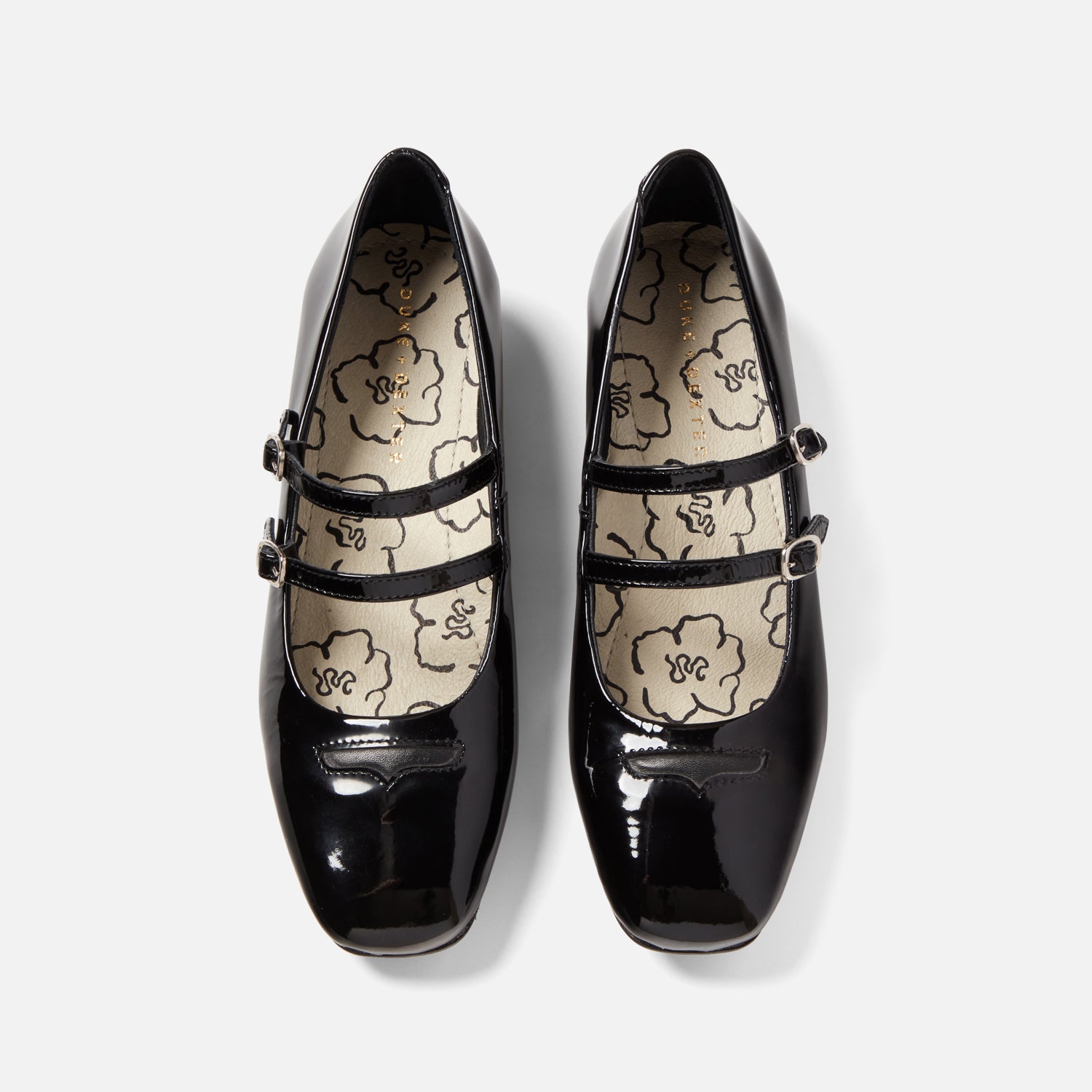 Ruby Black Patent Mary Jane - Women's | DUKE + DEXTER