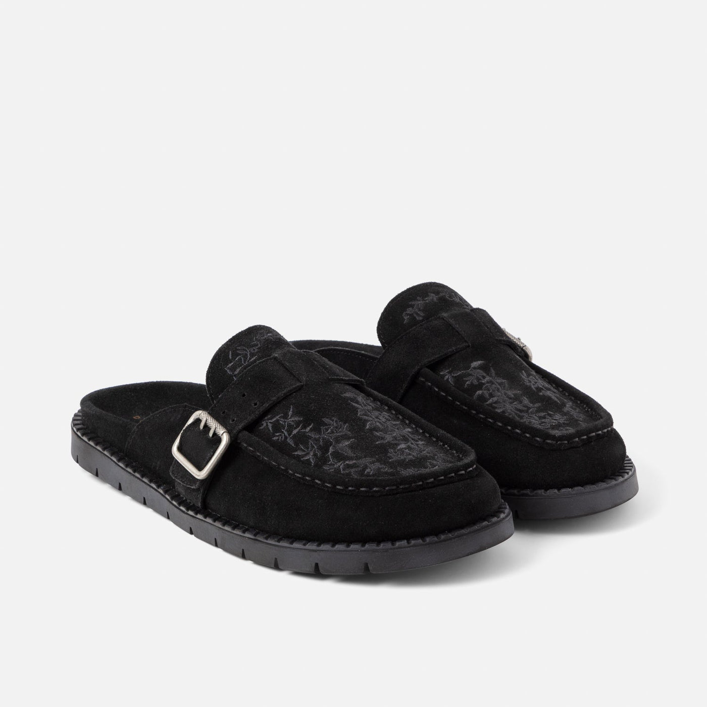 Winston Black Vine Mule - Men's | DUKE + DEXTER