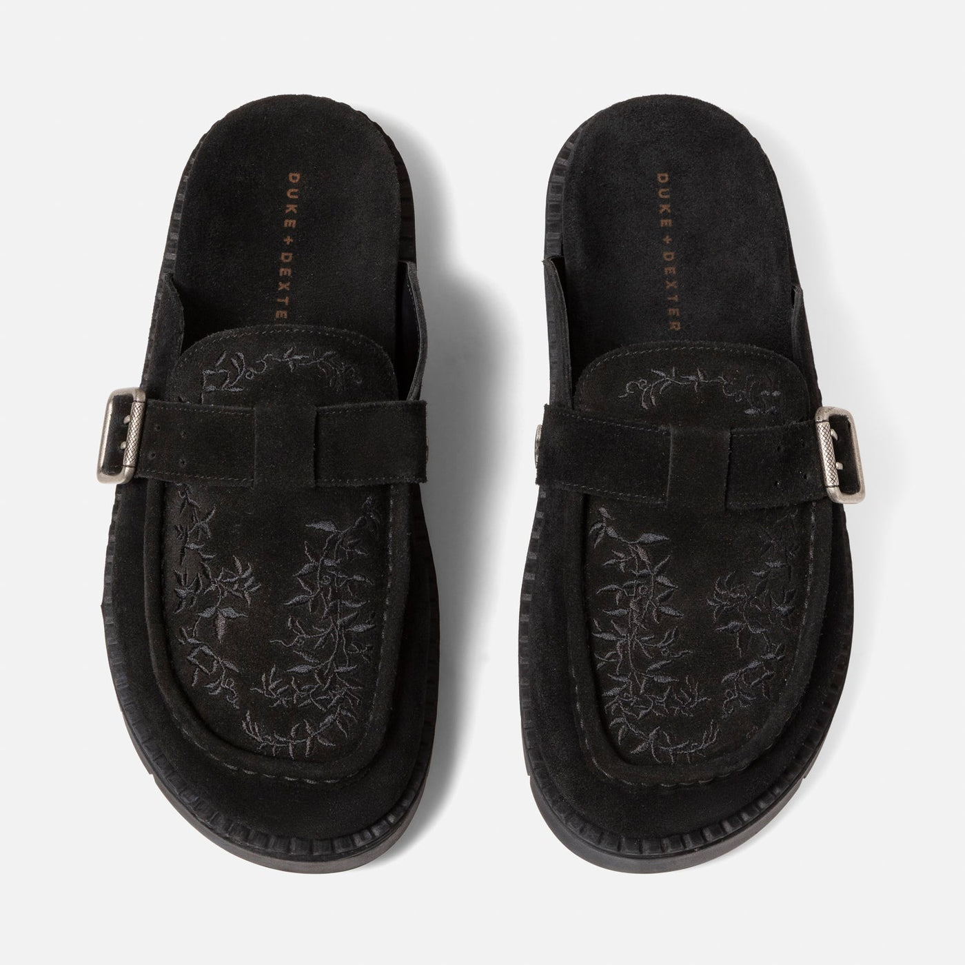 Winston Black Vine Mule - Men's | DUKE + DEXTER